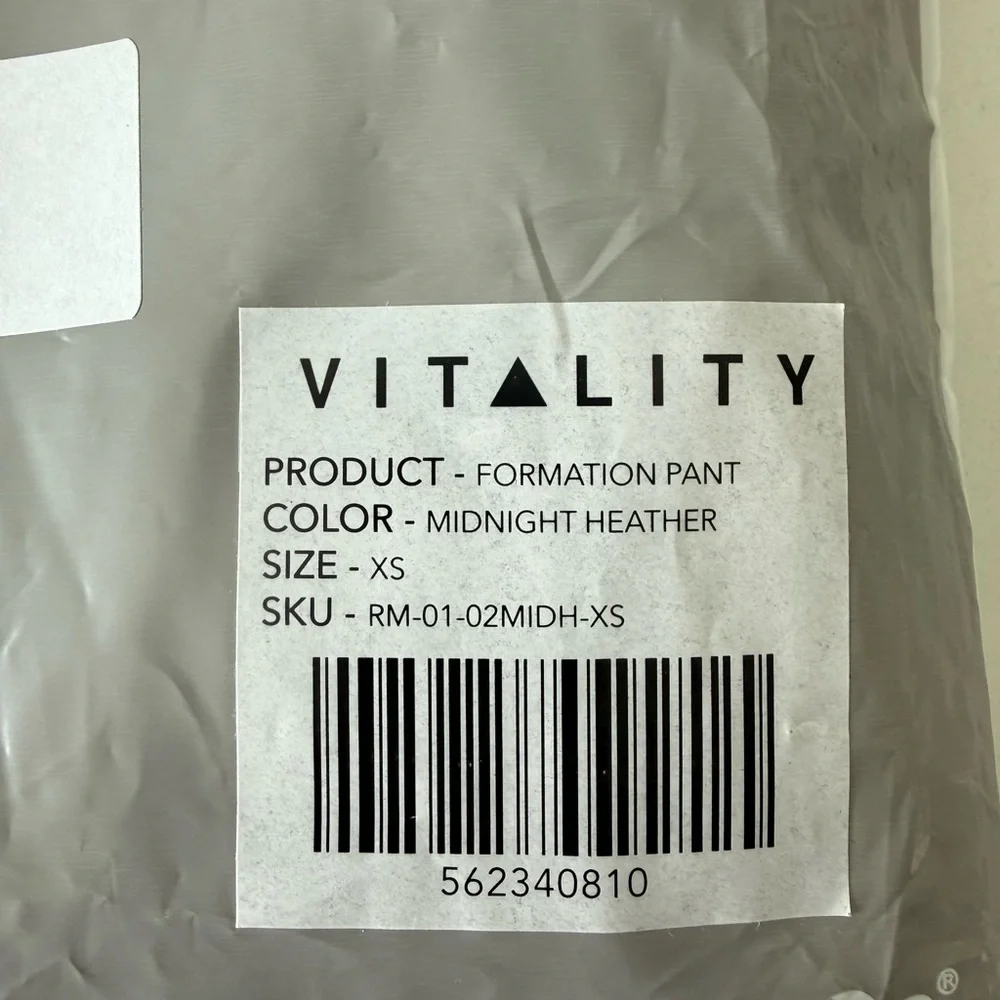 Vitality Formation Pant in Midnight Heather NWT Size XS - Picture 5 of 6